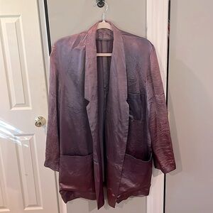 Vintage Violet Periwinkle Ombré Blazer